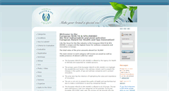 Desktop Screenshot of health-spa-award.com